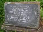 DRAKE Charles -1952 & Elizabeth -1958