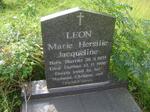 LEON Marie Hersilie Jacqueline 1925-1996