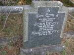 DEVOY John -1947 & Marion -1960