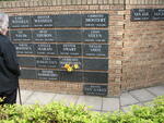 Mpumalanga, ERMELO, NG Kerk Moedergemeente, Muur van herinnering