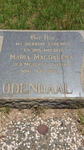 ODENDAAL Maria Magdalena nee MEYER 1918-1966