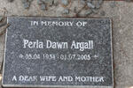 ARGALL Perla Dawn 1934-2005