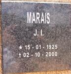 MARAIS J.I. 1925-2000