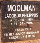 MOOLMAN Jacobus Philippus 1984-2015