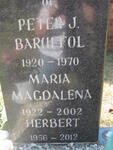 BARUFFOL Peter J. 1920-1970 & Maria Magdalena 1922-2002 :: BARUFFOL Herbert 1956-2012