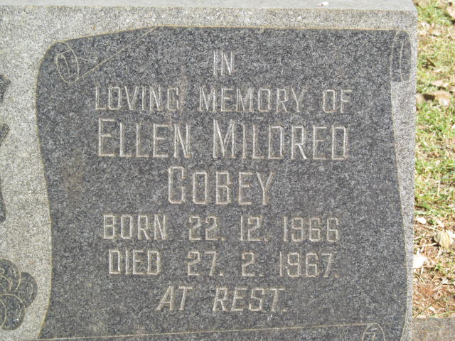 GOBEY Ellen Mildred 1966-1967