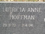 HOFFMAN Lutricia Anne 1973-1974