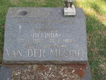 MESCHT Belinda, van der 1961-1963