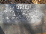 O'BRIEN J.A. 1935-1993