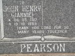 PEARSON John Henry 1917-1989