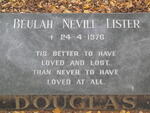 DOUGLAS Beulah Nevill Lister -1976