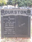 DURSTON Dorothy Audrey 1918-1979