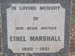 MARSHALL Ethel 1882-1961