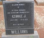 WILLIAMS George J. 1905-1955