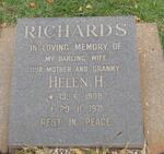 RICHARDS Helen H. 1908-1971