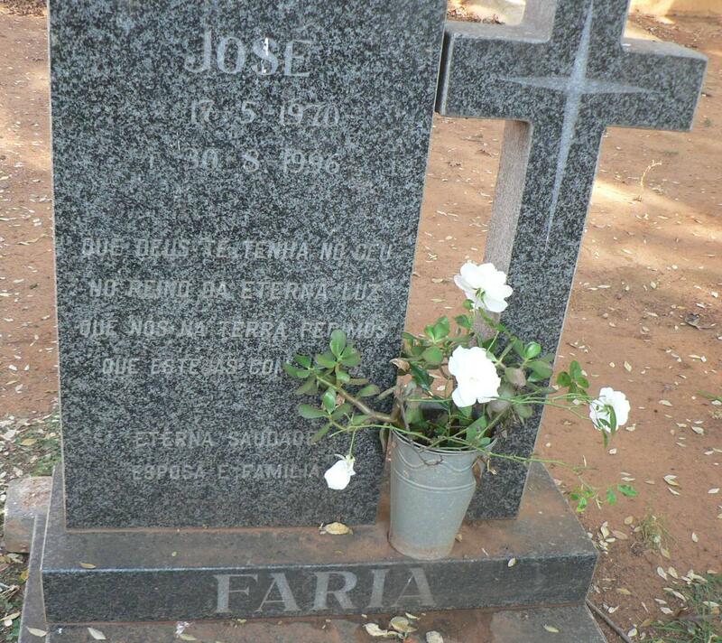FARIA Jose 1970-1996