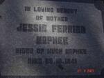 McPHEE Jessie Ferrier -1941