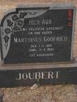 JOUBERT Marthinus Godfried 1881-1924