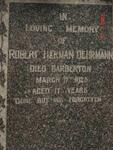 DEHRMANN Robert Herman -1923