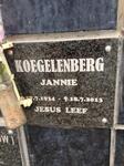 KOEGELENBERG Jannie 1934-2013