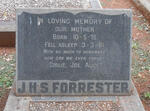 FORRESTER J.H.S. 1915-1961