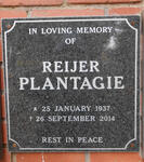 PLANTAGIE Reijer 1937-2014