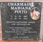 PINTO Charmaine Mariana 1957-2014