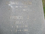 FREDERICKS Richard Gustav 1908-1987 & Francis J. 1911-1980