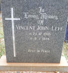 LEFF Vincent John 1905-1974