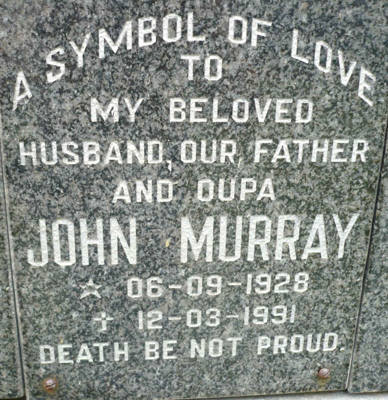 MURRAY John 1928-1991