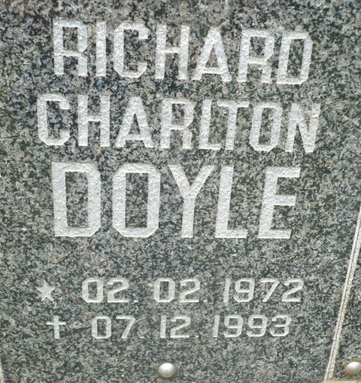 DOYLE Richard Charlton 1972-1993