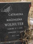 WOLHUTER Catharina Magdalena 1896-1986