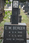 BERGER E.M. 1936-1979