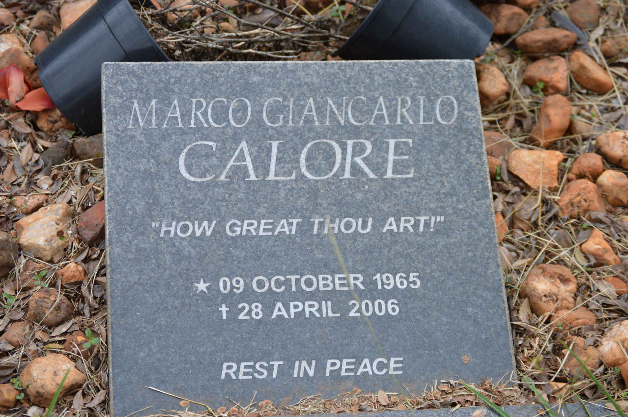 CALORE Marco Giancarlo 1965-2006
