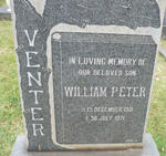 VENTER William Peter 1951-1971