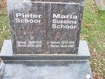 SCHOOR Pieter 1928-2008 & Maria Susanna 1934-2009