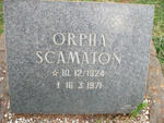 SCAMATON Orpha 1924-1971