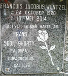 WENTZEL Francois Jacobus 1926-1914