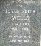 WELLS Joyce Edith 1919-1982