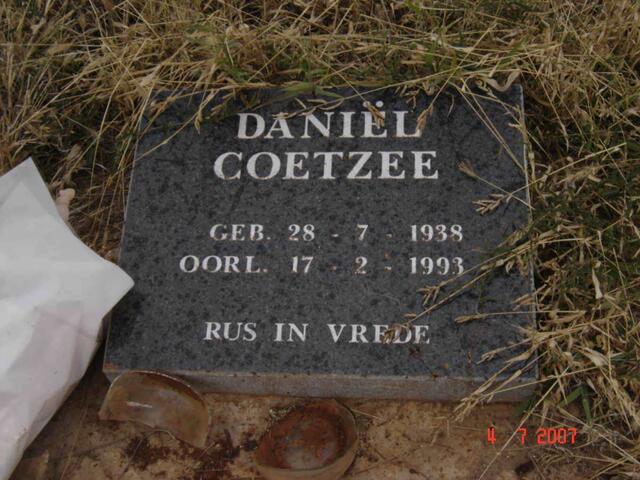 COETZEE Daniel 1938-1993