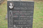 PIRES Maria Ana Da Costa 1905-1981