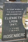 ROSENBERG Elizabeth Lydia 1899-1974