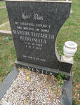 VENTER Martha Elizabeth Petronella 1926-1972