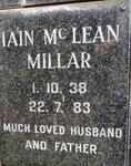 MILLAR Iain McLean 1938-1983