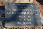 BEYLEVELD Susara Johanna 1919-1978