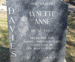 DAVIES Lynette Anne 1973-1993