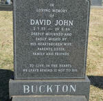 BUCKTON David John 1953-1989