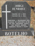 BOTELHO Jorge Henrique 1928-1992