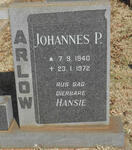 ARLOW Johannes P. 1940-1972