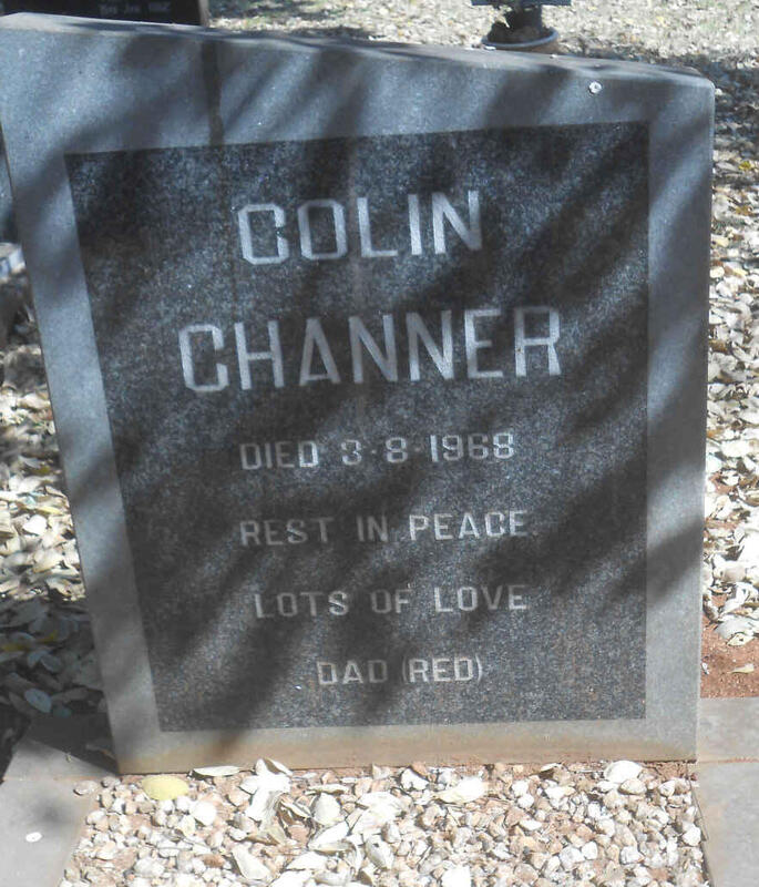 CHANNER Colin -1968